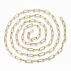 PVD Vacuum Plating 304 Stainless Steel Paperclip Chains CHS-S006-JN957-2-01-2