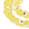 AB Color Plated Transparent Glass Rondelle Beads Strands EGLA-T029-2mm-10J-3