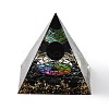 Orgonite Pyramid Resin Energy Generators AJEW-D056-01G-1