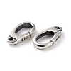 925 Thailand Sterling Silver Lobster Claw Clasps STER-D003-07AS-2