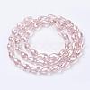 Electroplate Glass Beads Strands EGLA-D015-15x10mm-23-1