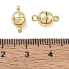 Brass Magnetic Clasp with Loop KK-CBAB1AF-29G-3