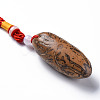 Boxwood Pendant Decorations WOOD-N010-019B-2