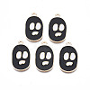Alloy Enamel Pendants ENAM-S130-21D-1