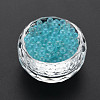 DIY Nail Art Decoration Mini Glass Beads MRMJ-N028-001B-B09-3