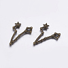 Alloy Cabochons PALLOY-L204-12AB-1