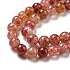 Natural Strawberry Quartz Beads Strands G-M443-A01-01-4