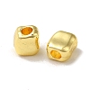 Cuboid Alloy Beads FIND-G066-02G-2