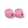 Spray Painted Alloy Beads PALLOY-M215-16K-2