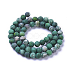 Natural Map Stone Picasso Jasper Beads Strands G-F668-18-6mm-3