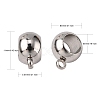 Tarnish Resistant 304 Stainless Steel Tube Bails STAS-L198-16A-4