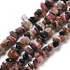 Natural Multicolor Tourmaline Chip Beads Strands G-D093-A05-1
