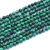 Natural Malachite Beads Strands G-I279-E15-02-1