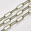 Unwelded Iron Paperclip Chains CH-S125-02A-AB-1