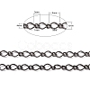 Iron Handmade Chains Figaro Chains Mother-Son Chains CHSM003Y-B-3