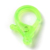 Transparent Plastic Lobster CLaw Clasps KY-H005-A07-2