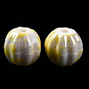 Handmade Pearlized Porcelain Beads PORC-G010-02A-4