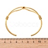 304 Stainless Steel Cuff Bangles for Women BJEW-S162-02G-5