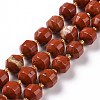 Natural Red Jasper Beads Strands G-G990-F07-1