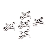 Non-Tarnish 201 Stainless Steel Pendants STAS-N090-JN835-1-3