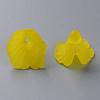 Transparent Acrylic Bead Caps X-PL551-C09-2
