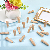 10Pcs Unfinished Wood Puppet WOOD-GF0002-42B-4