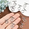 SHEGRACE Brass Toggle Clasps XGR0123P-157P-5