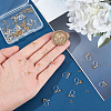 30Pcs 304 Stainless Steel Clip-on Earring Findings STAS-UN0051-65-2