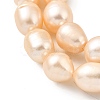 Natural Cultured Freshwater Pearl Beads Strands PEAR-I007-01F-07B-4