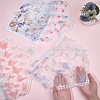 3Pcs 3 Colors Polyester Triangle Headscarf AJEW-CY0001-69-3