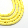 Handmade Polymer Clay Beads CLAY-R067-6.0mm-A23-1