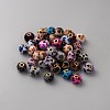 Flocking Rondelle Beads FIND-TAC0816-002-1