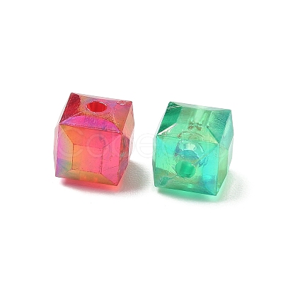 Plating Transparent Acrylic Beads AC-CBA5019-01-1