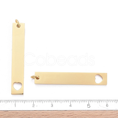 Ion Plating(IP) 304 Stainless Steel Pendants STAS-I311-13G-1