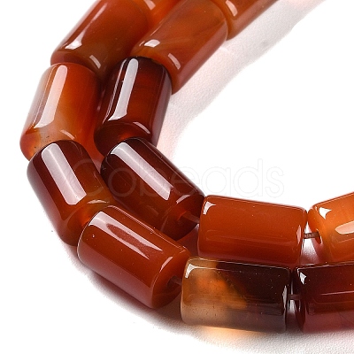 Natural Red Agate Beads Strands G-NH0019-A03-04-1