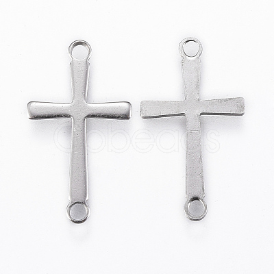 20Pcs 201 Stainless Steel Connector Charms STAS-YW0001-30P-1