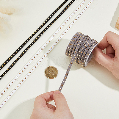 3 Rolls 3 Colors Faux Suede Cord LW-HS0001-01C-1