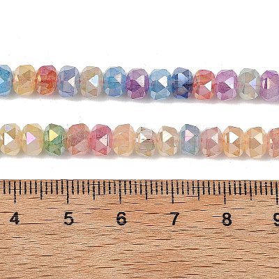 Imitation Jade Glass Beads Strands EGLA-F167-03A-01-1