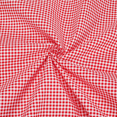 Tartan Polyester Fabric DIY-WH0816-561E-1