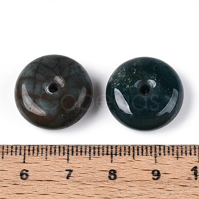 Natural Indian Agate Pendants G-N353-05A-01-1