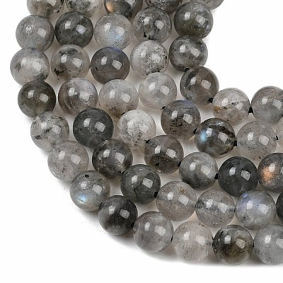 Natural Labradorite Beads Strands G-Z133-A01-7mm-01-1