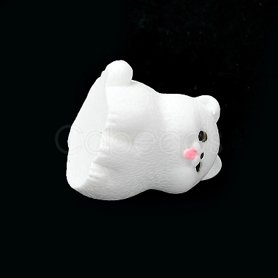 Resin Dog Figurines Ornament DJEW-E014-02D-1
