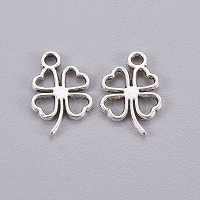 Tibetan Style Alloy Pendants TIBEP-A12603-AS-RS-1