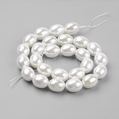 Shell Pearl Beads Strands BSHE-K010-03B-1