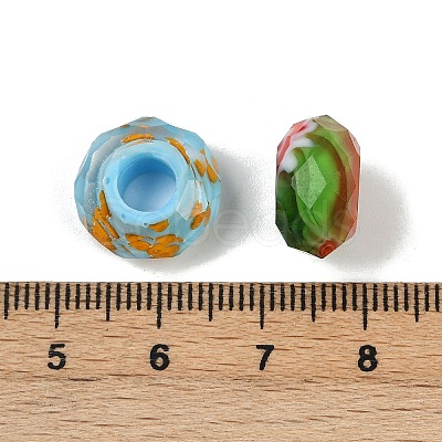 Glass European Beads GLAA-A019-01-1