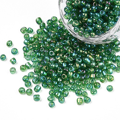 Round Glass Seed Beads SEED-A007-3mm-167-1