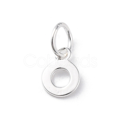 925 Sterling Silver Letter Charms LS-STER-C012-01S-O-1