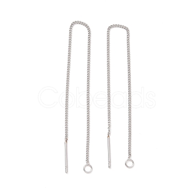 Non-Tarnish 304 Stainless Steel Stud Earring Finding STAS-E161-07P-1
