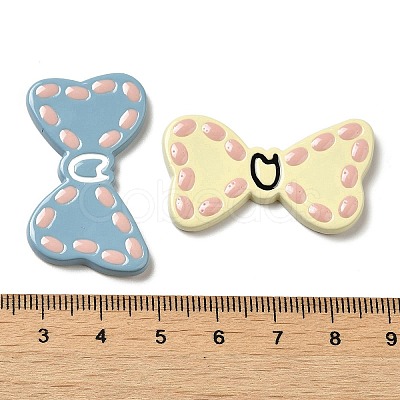 Opaque Resin Cabochons RESI-F050-12-1