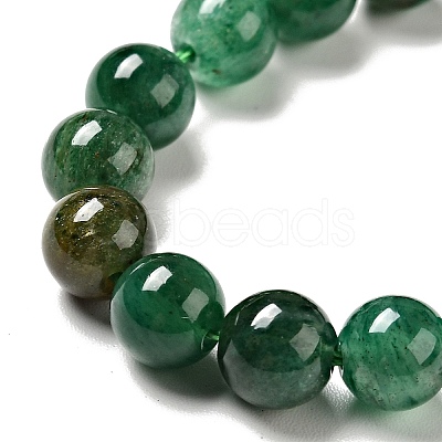 Natural Fuchsite Beads Strands G-D470-12C-1-1